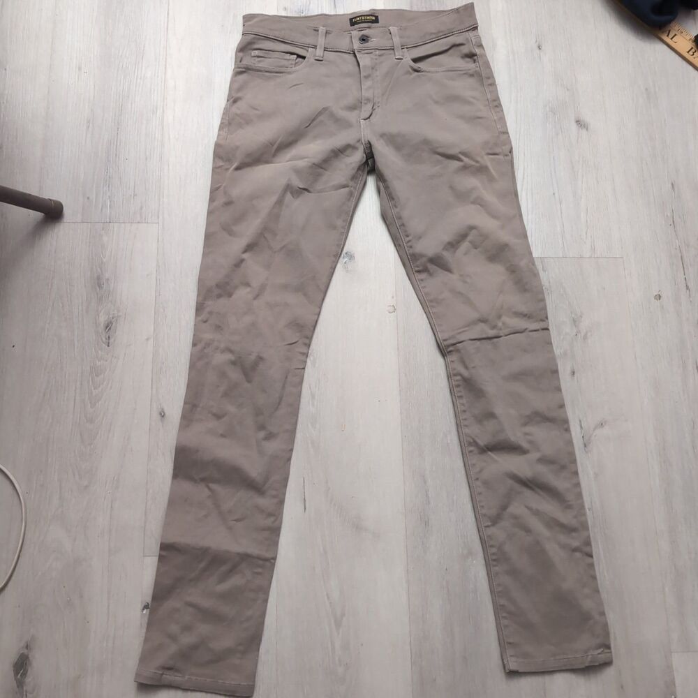 Flint And Tinder Pants Mens Size 29 Slight Stretch Green 5 Pocket Pants